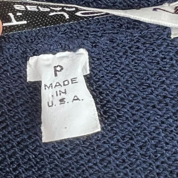 ST. John Separates Women's Knit Cardigan w/ Gold Button Sz M Pockets USA Made - Picture 7 of 8